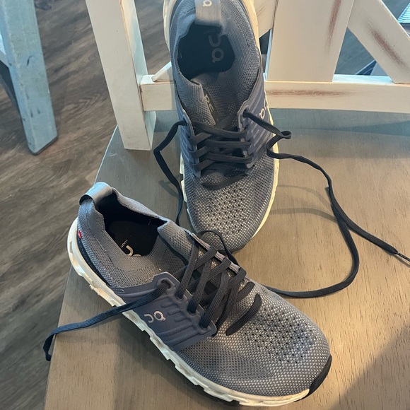 On Running Blue Athletic Shoes - Picture 2 of 5